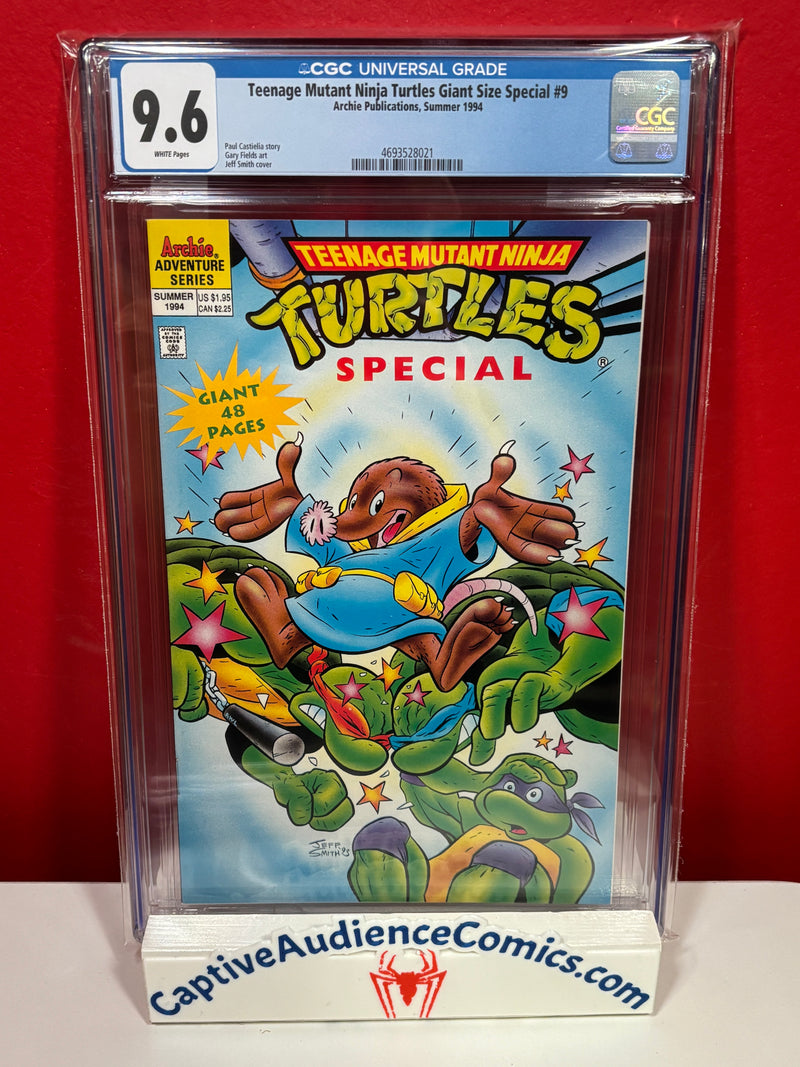 Teenage Mutant Ninja Turtles Giant Size Special #9 - CGC 9.6