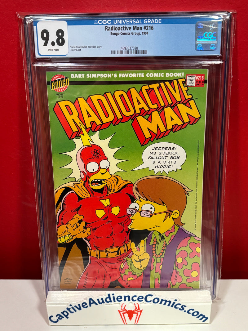 Radioactive Man #216 - CGC 9.8