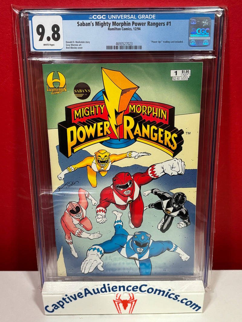 Saban's Mighty Morphin Power Rangers #1 - 1st Full Power Rangers - CGC 9.8