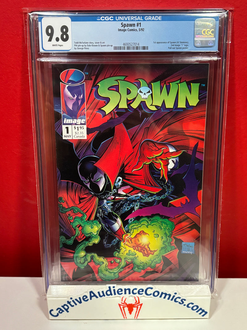 Spawn #1 - 1st Spawn - CGC 9.8