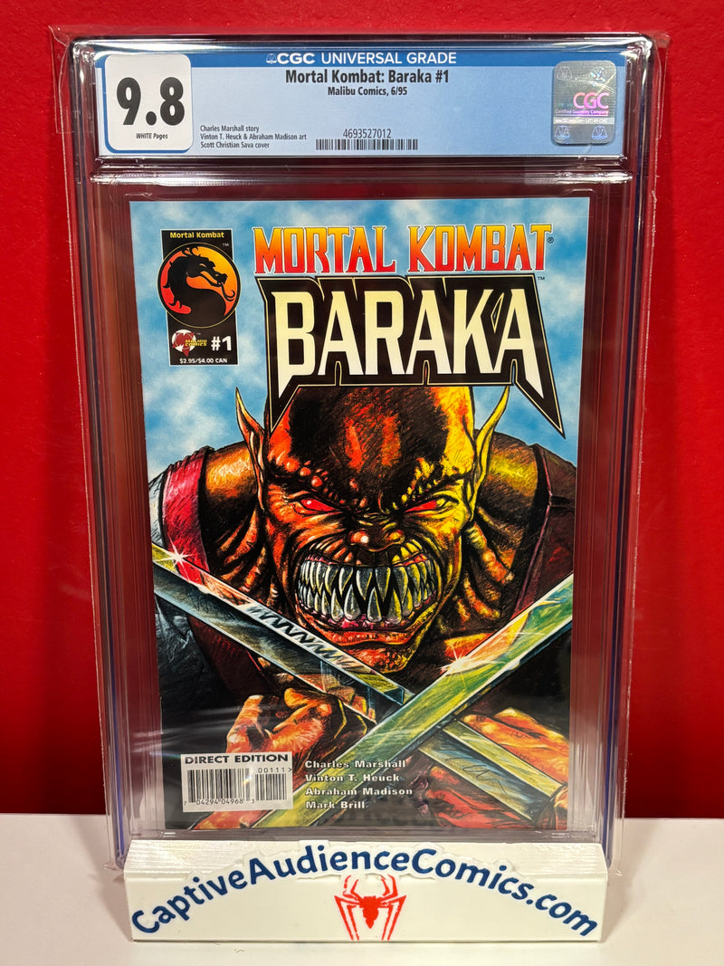 Mortal Kombat: Baraka #1 - CGC 9.8