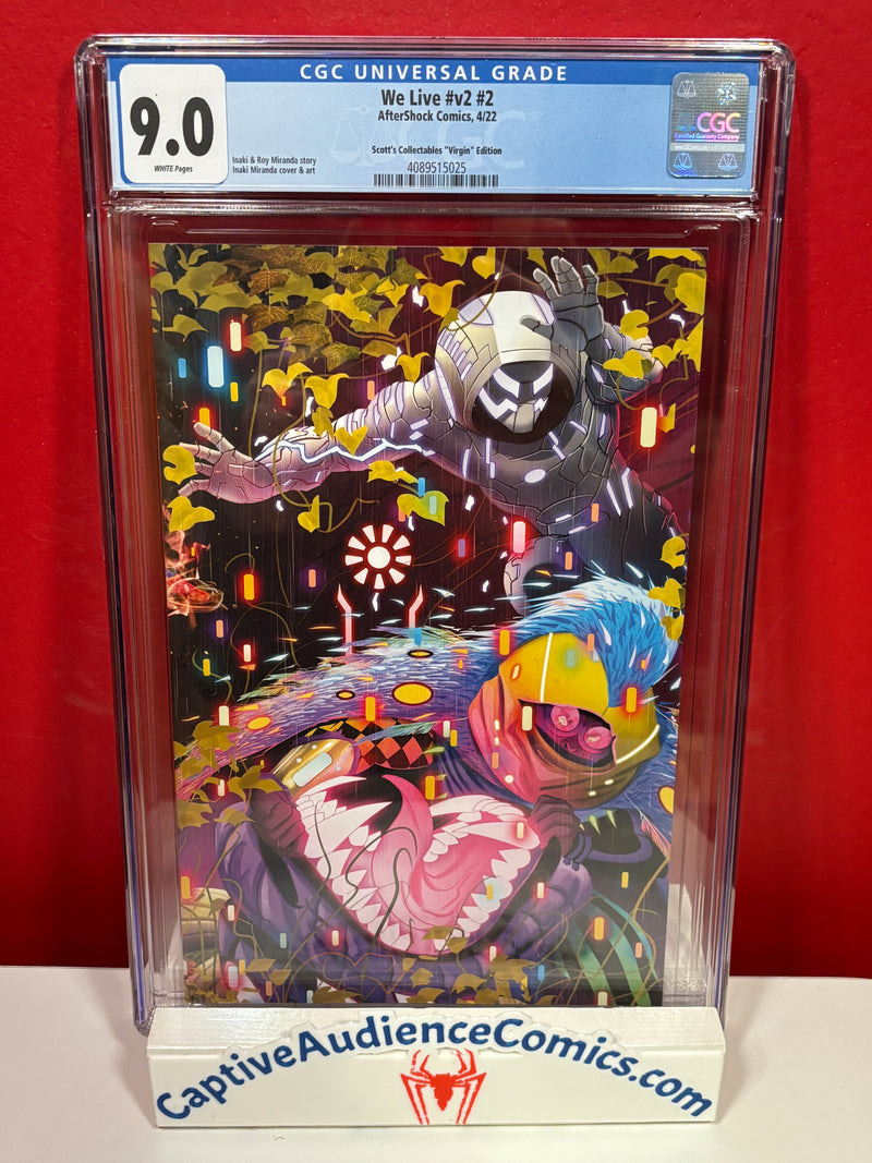 We Live: Age of the Palladions #2 - Scott's Collectibles Virgin - CGC 9.0