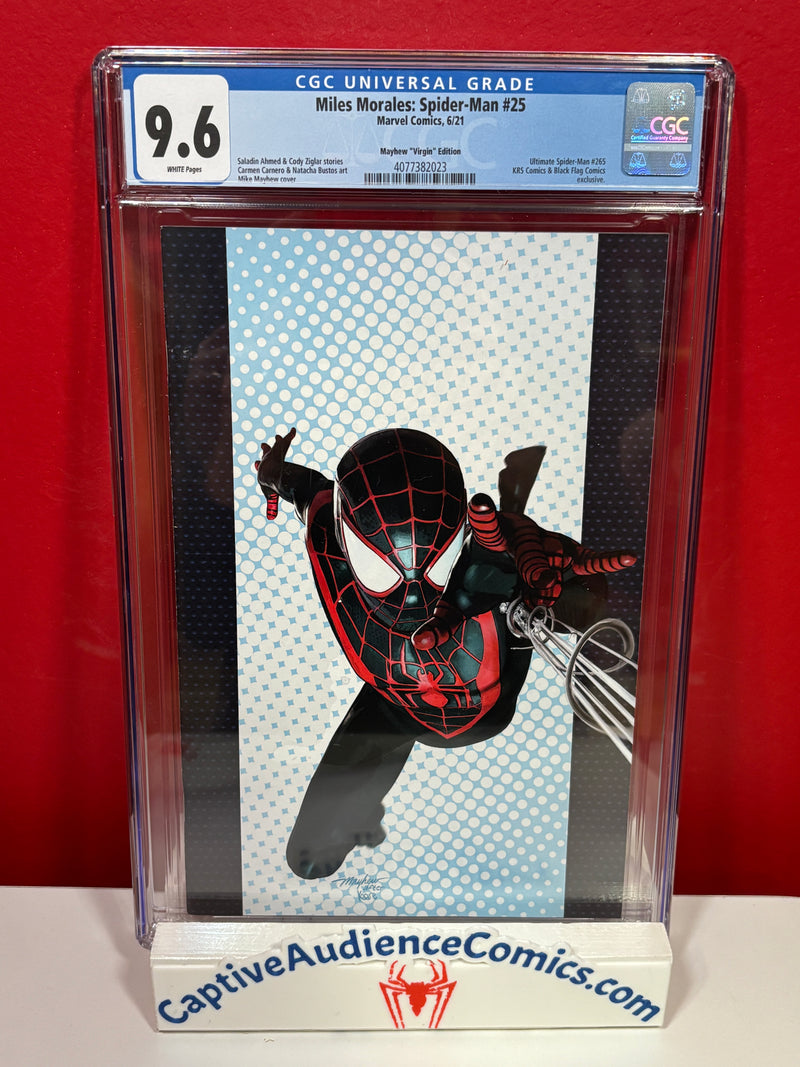 Miles Morales: Spider-Man #25 - Mayhew Virgin - CGC 9.6