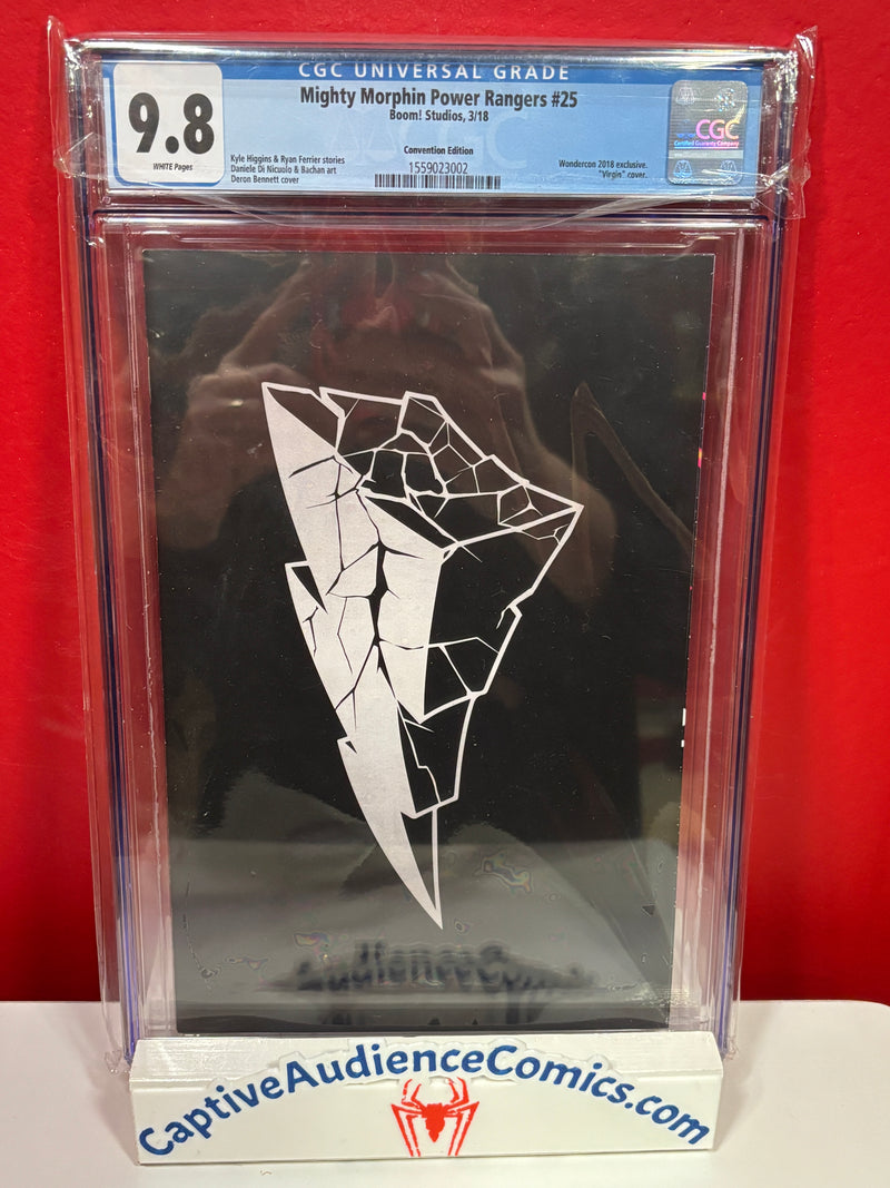Mighty Morphin Power Rangers #25 - Convention Virgin - CGC 9.8