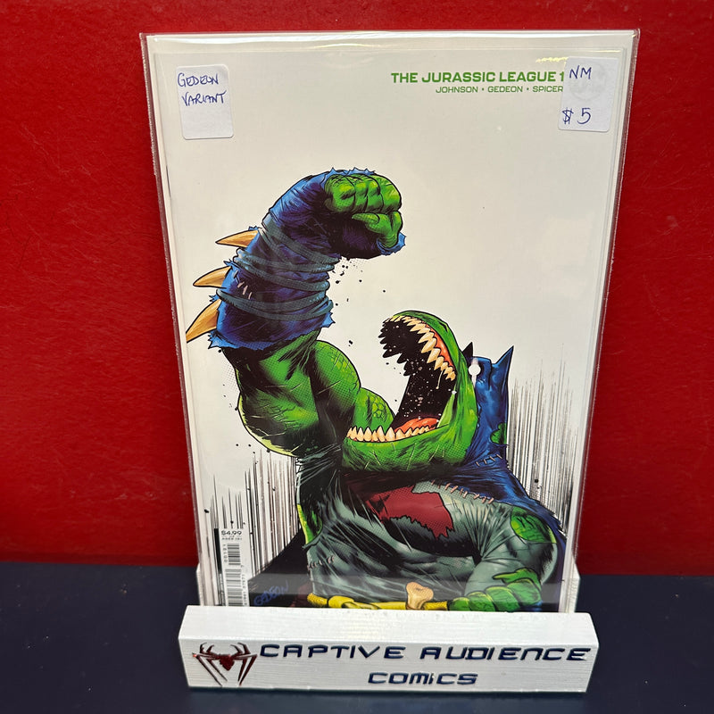 Jurassic League, The #1 - Gedeon Variant - NM