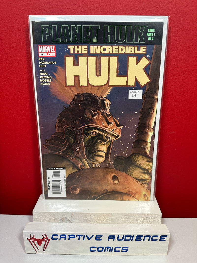 Incredible Hulk, Vol. 2 #94 - VF/NM