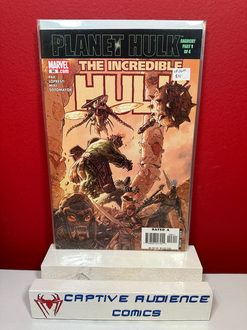 Incredible Hulk, Vol. 2 #96 - VF/NM