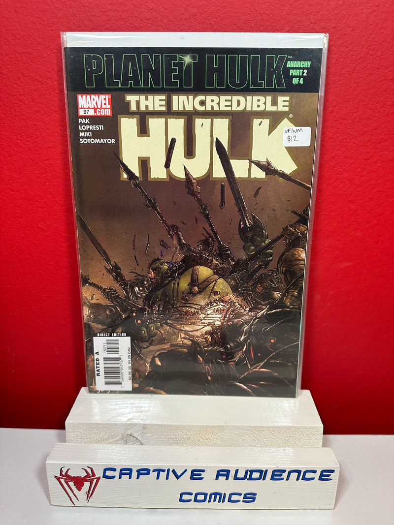 Incredible Hulk, Vol. 2 #97 - VF/NM