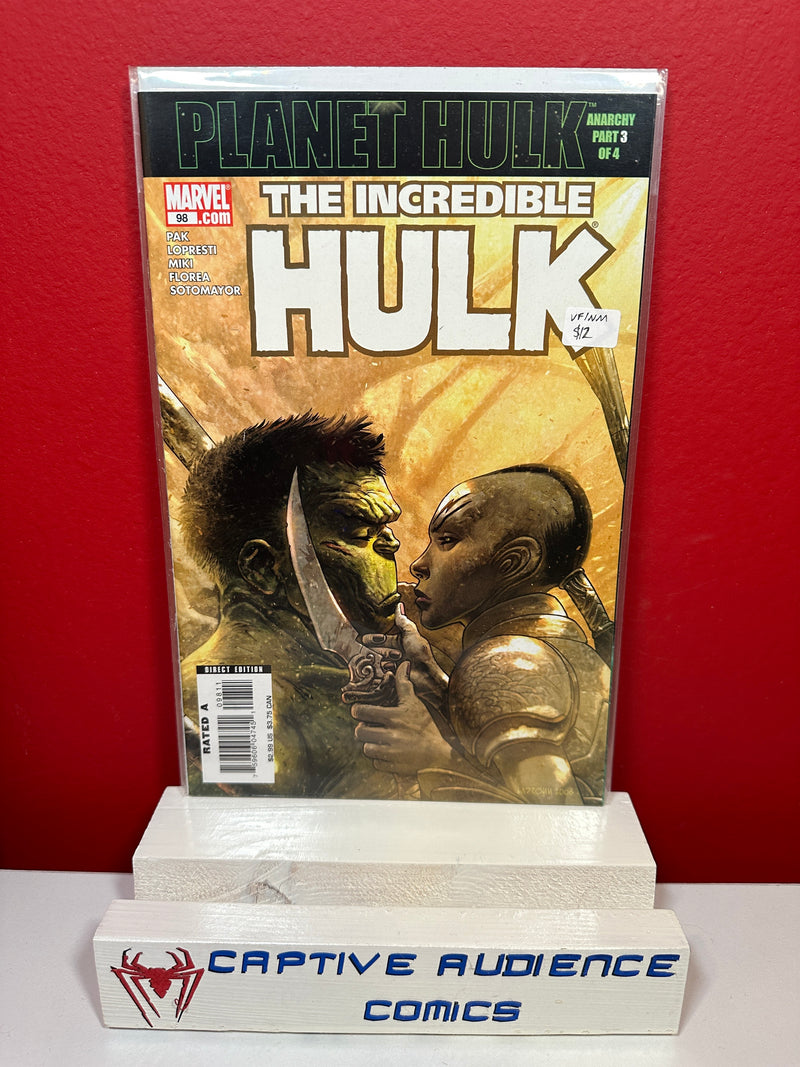 Incredible Hulk, Vol. 2 #98 - VF/NM