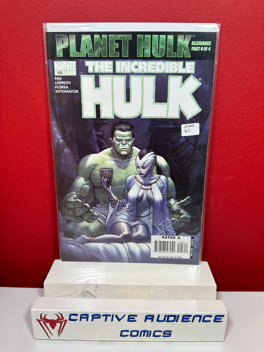 Incredible Hulk, Vol. 2 #103 - VF/NM