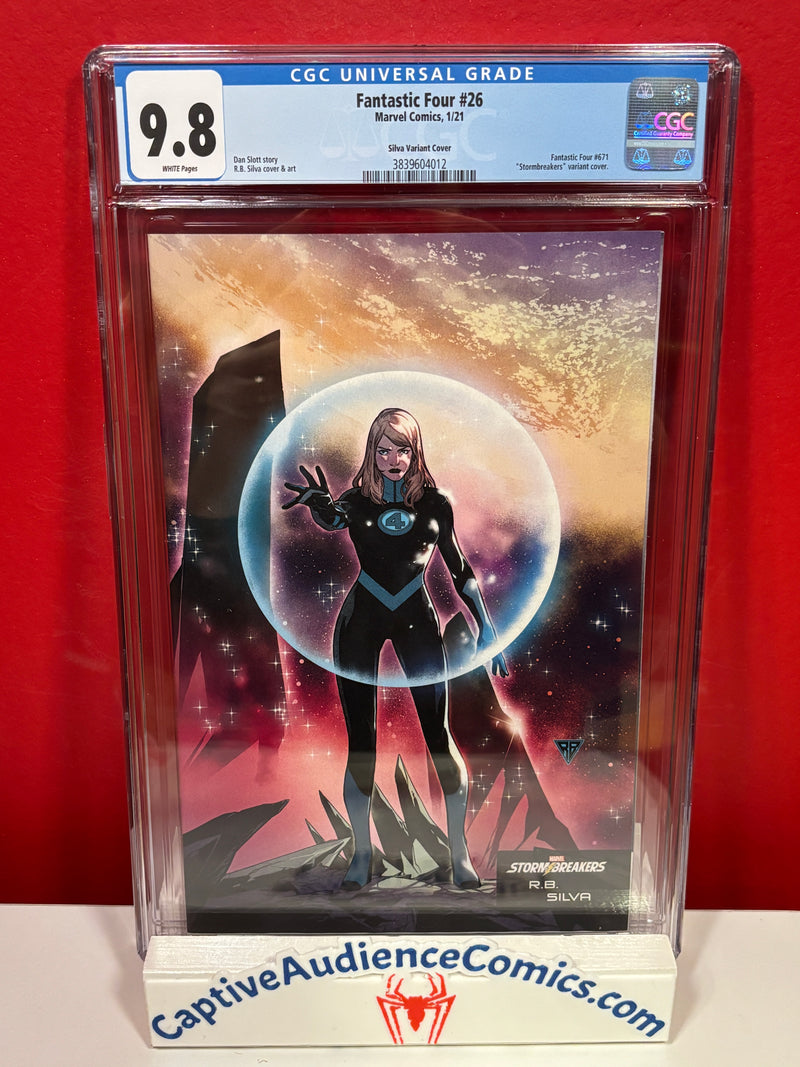 Fantastic Four Vol. 6 #26 - Silva Virgin - CGC 9.8