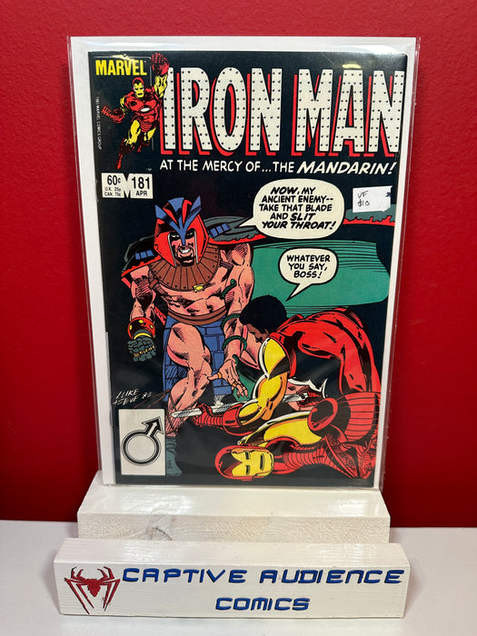 Iron Man, Vol. 1 #181 - VF