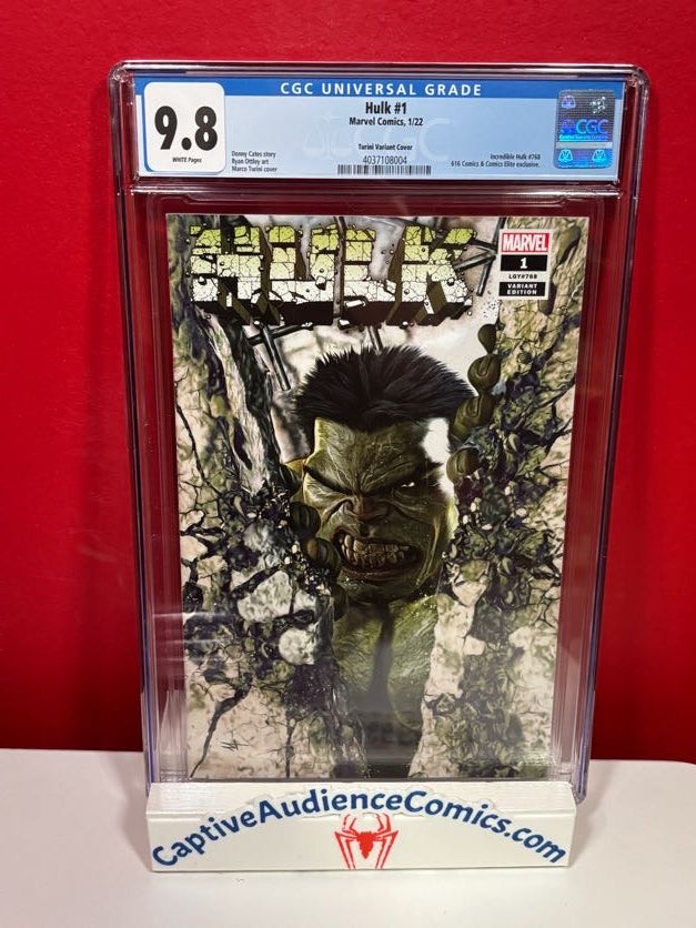 Hulk #1 - Marco Turini Variant - CGC 9.8