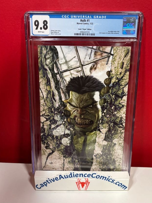 Hulk #1 - Marco Turini Virgin - CGC 9.8
