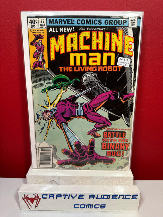 Machine Man, Vol. 1 #11 - Newsstand Variant - FN