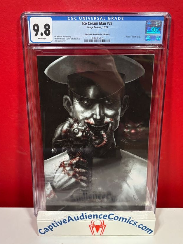 Ice Cream Man #22 - Alan Quah Virgin Exclusive - CGC 9.8