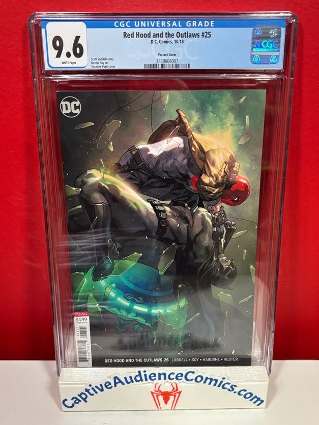 Red Hood and the Outlaws #25 - Yasmine Putri Minimal - CGC 9.6