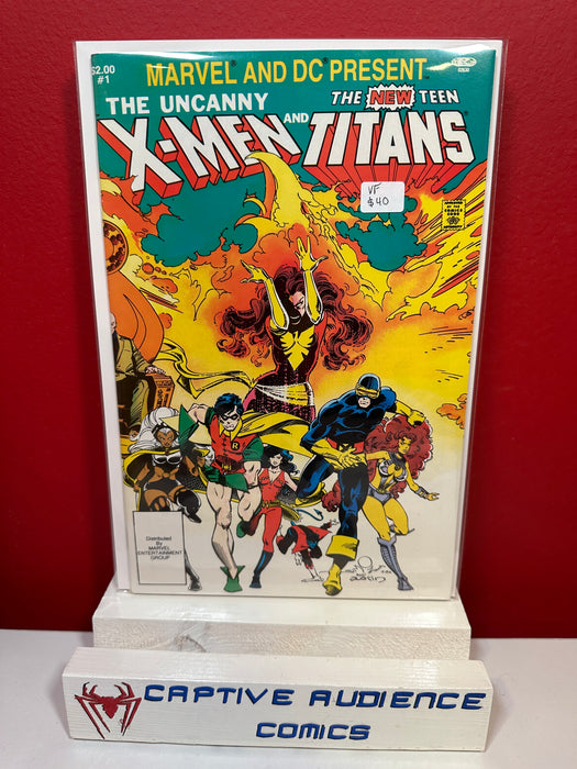 Marvel and DC Present The Uncanny X-Men and The New Teen Titans #1 - VF