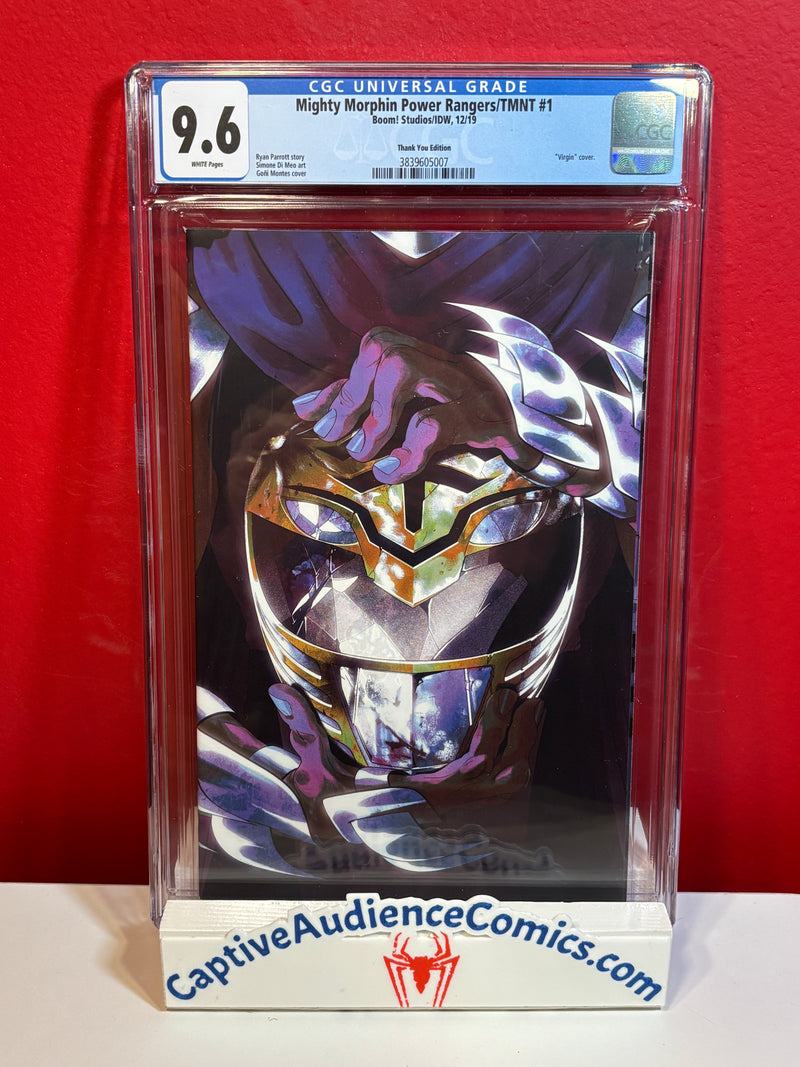Mighty Morphin Power Rangers/TMNT - Thank You Virgin - CGC 9.6