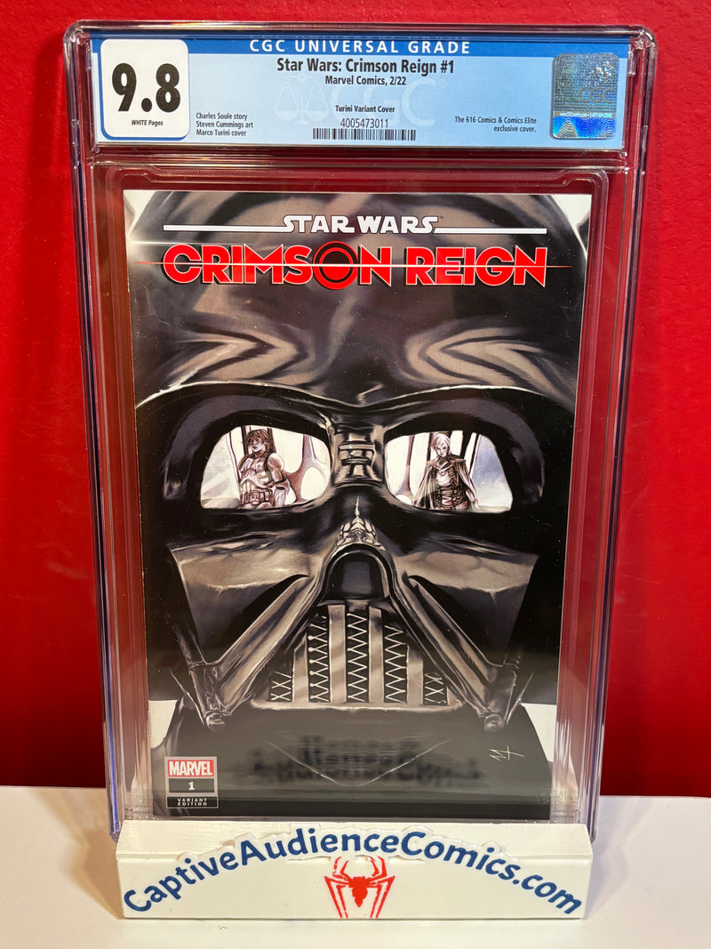 Star Wars: Crimson Reign #1 - Turini Variant - CGC 9.8