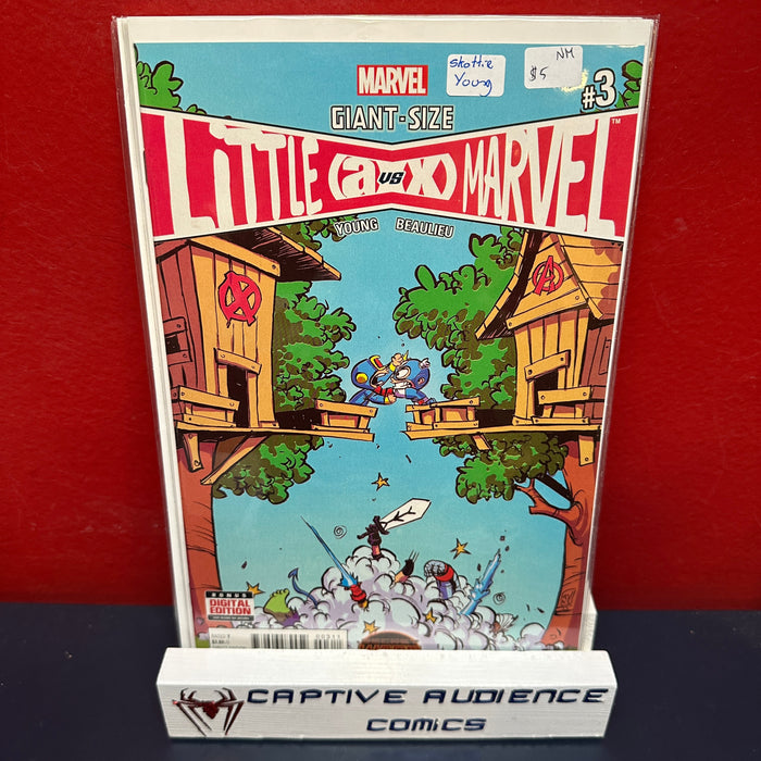 Giant-Size Little Marvel A vs X #3 - Skottie Young - NM