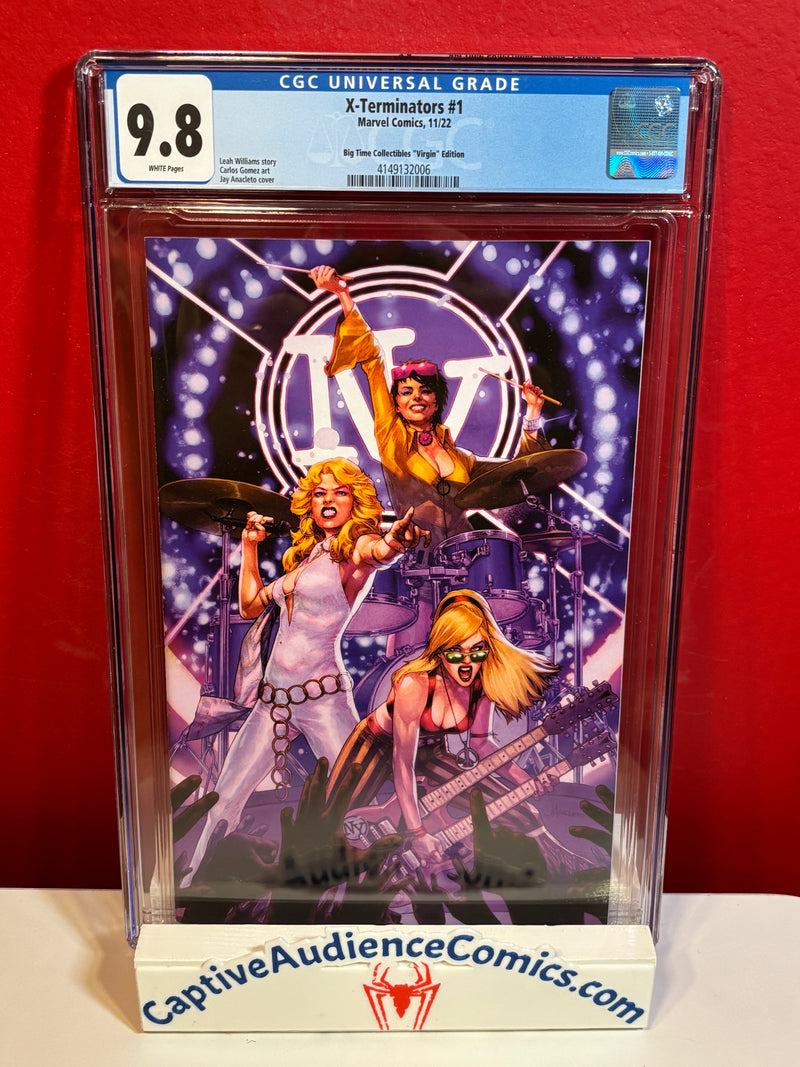 X-Terminators #1 - BTC Jay Anacleto Virgin - CGC 9.8