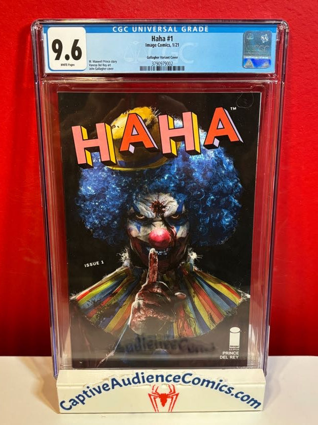 Haha #1 - Gallagher Variant - CGC 9.6