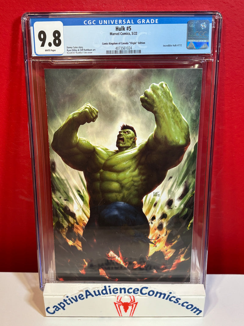Hulk, Vol. 4 #5 - CKC Kunkka Lim Virgin - CGC 9.8