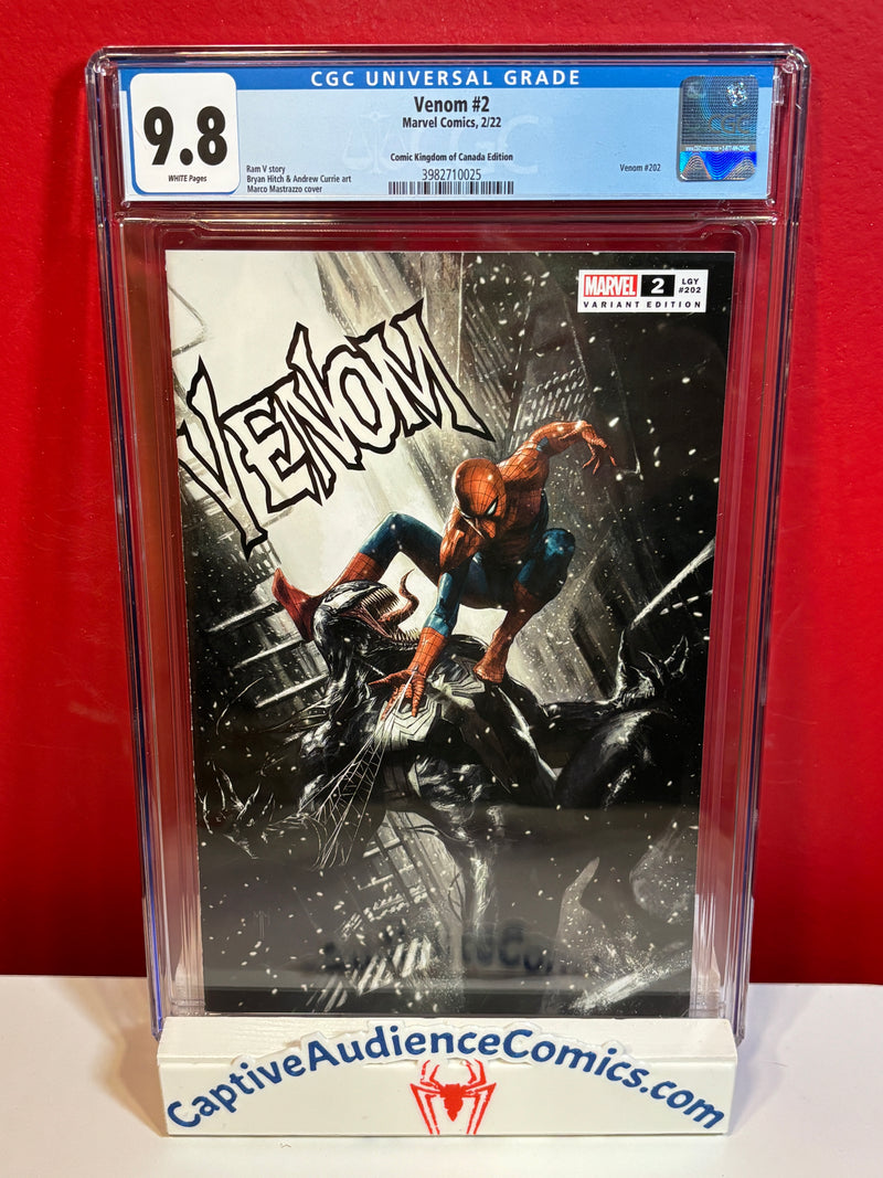 Venom, Vol. 4 #2 - CKC Mastrazzo Variant - CGC 9.8