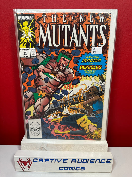 New Mutants, Vol. 1 #81 - VF