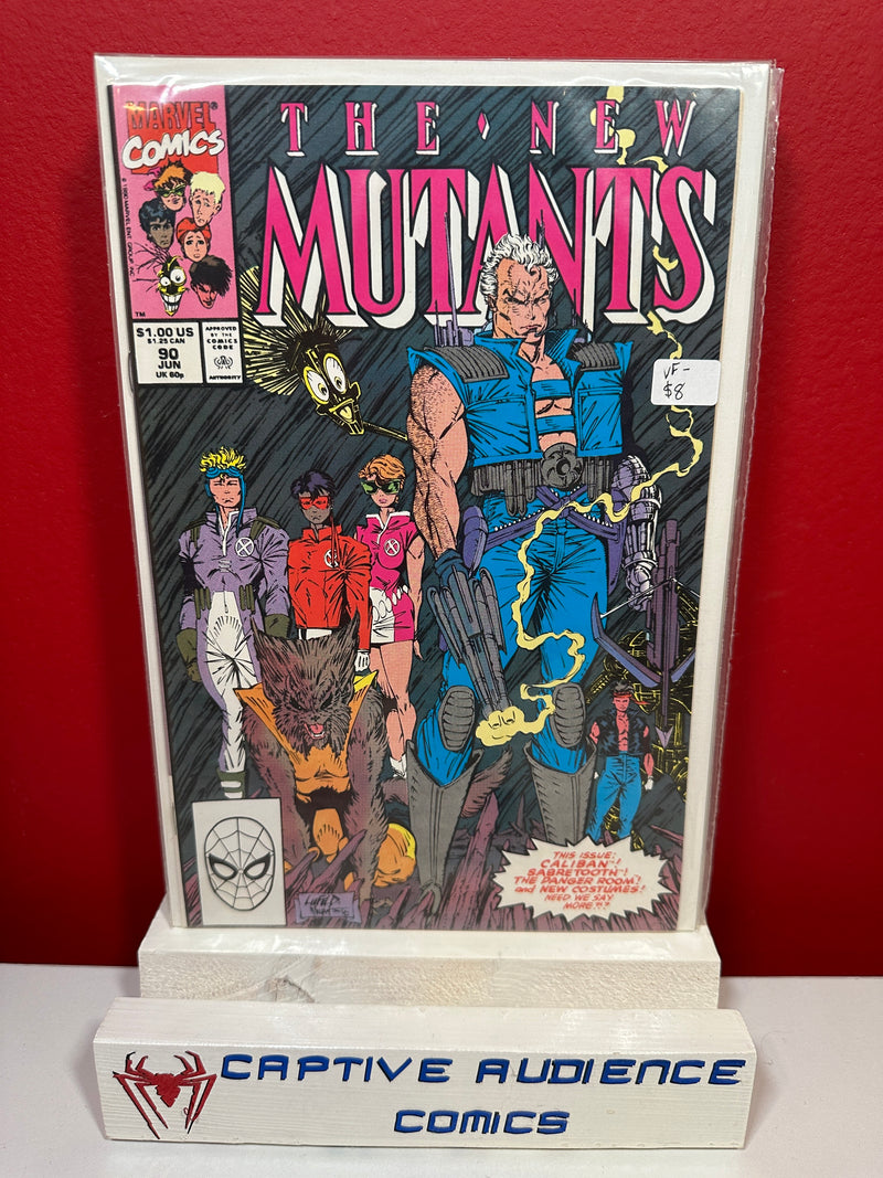 New Mutants, Vol. 1 #90 - VF-
