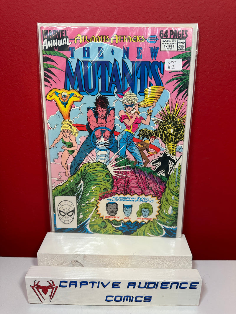 New Mutants, Vol. 1 Annual #5 - NM-