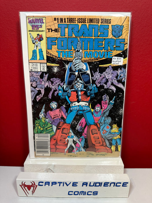 Transformers The Movie #1 - Newsstand Variant - FN