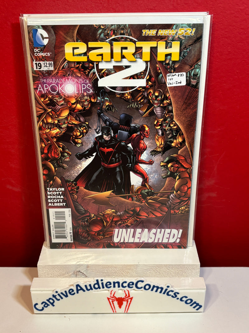 Earth 2 #19 - 1st Val-Zod - VF/NM