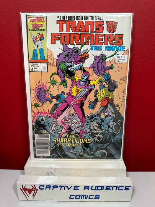 Transformers The Movie #2 - Newsstand Variant - FN