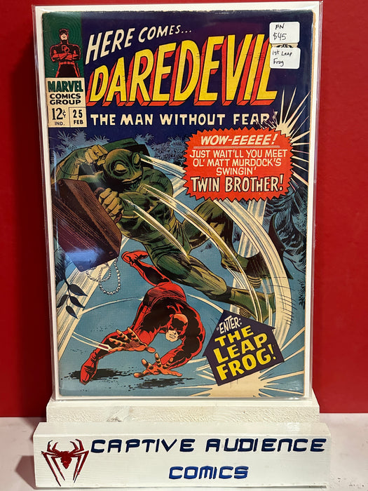 Daredevil, Vol. 1 #25 - 1st Leap Frog - FN