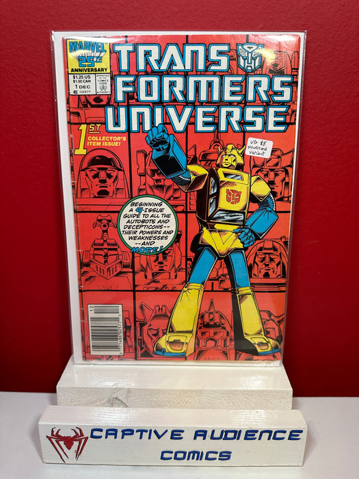 Transformers Universe #1 - Newsstand Variant - VG