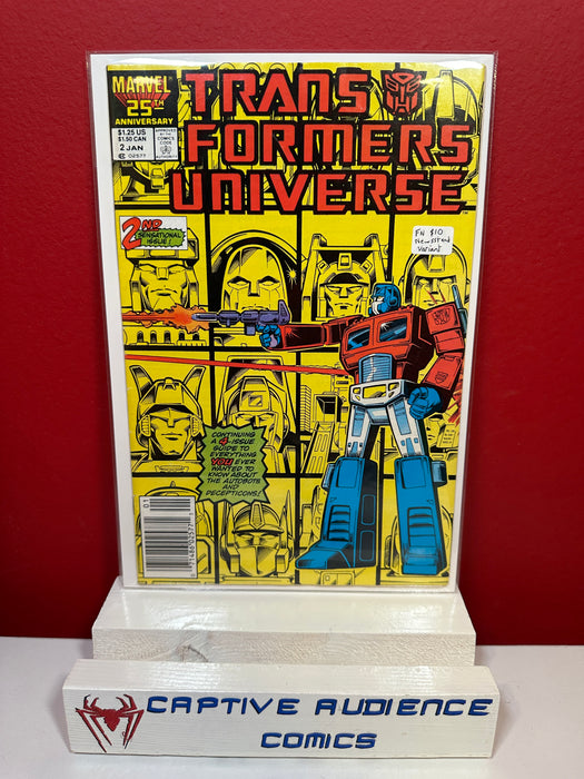 Transformers Universe #2 - Newsstand Variant - FN