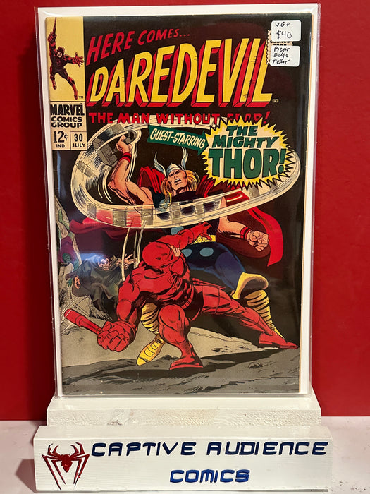 Daredevil, Vol. 1 #30 - Rear Edge Tear - VG+