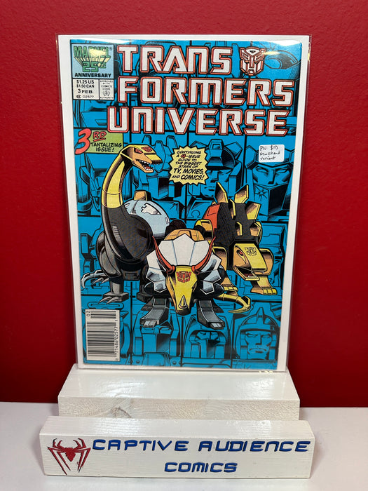 Transformers Universe #3 - Newsstand Variant - FN