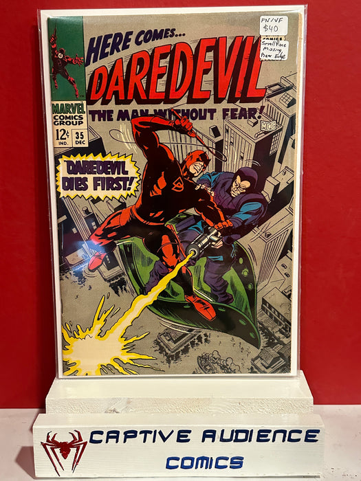 Daredevil, Vol. 1 #35 - Small Piece Missing Rear Edge - FN/VF