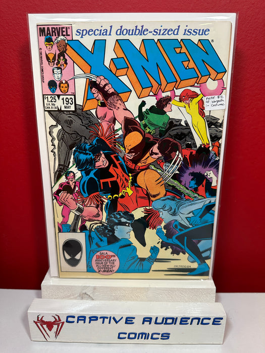 Uncanny X-Men, Vol. 1 #193 - 1st Warpath in Costume - FN/VF