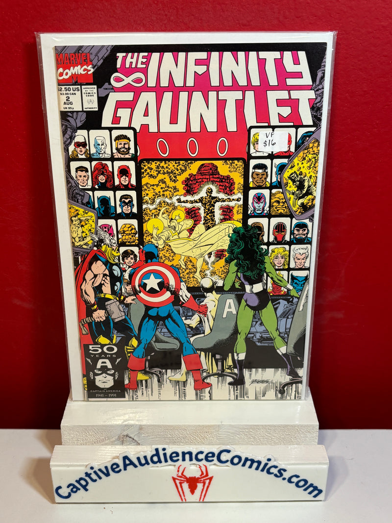 Infinity Gauntlet, Vol. 1 #2 - VF