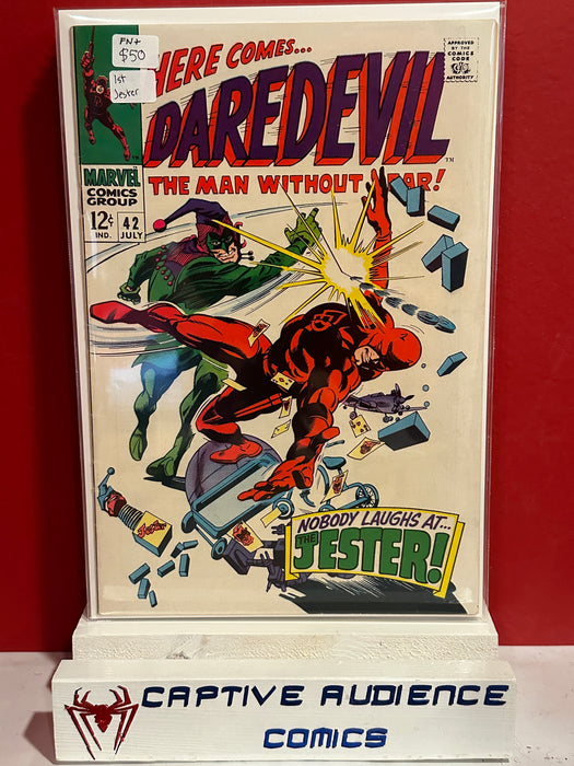 Daredevil, Vol. 1 #42 - 1st Jester - FN+