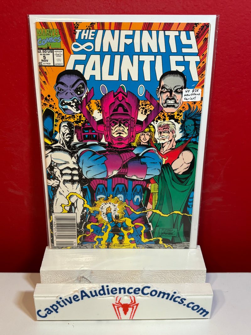 Infinity Gauntlet, Vol. 1 #5 - Newsstand Variant - VF