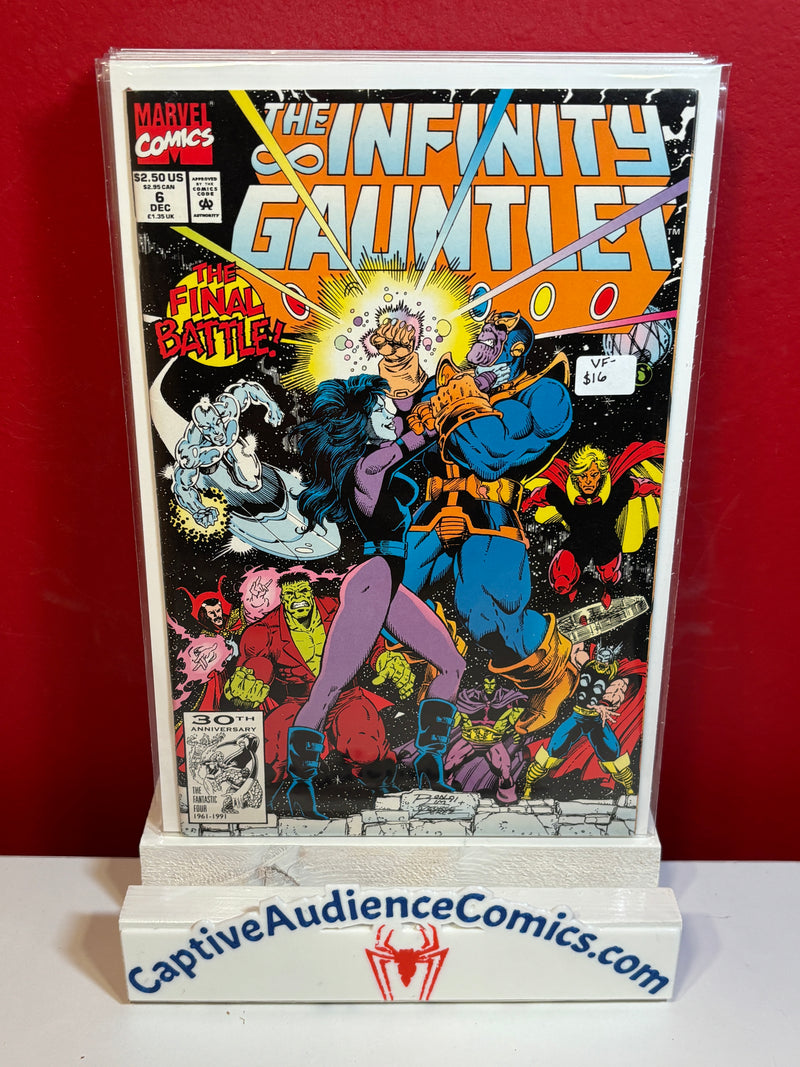 Infinity Gauntlet, Vol. 1 #6 - VF-