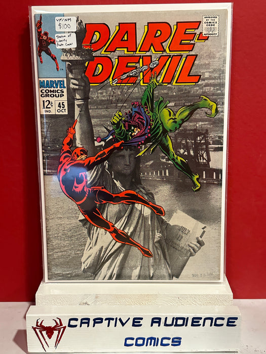 Daredevil, Vol. 1 #45 - Statue of Liberty Photo Cover - VF/NM