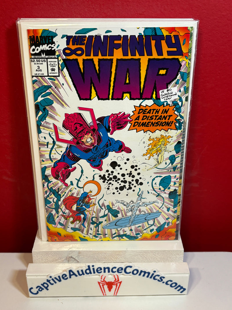 Infinity War, The #3 - Gatefold Wraparound Cover - VF