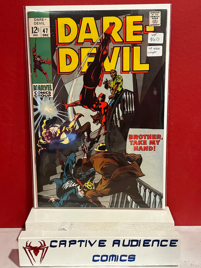 Daredevil, Vol. 1 #47 - 1st Willie Lincoln - VF