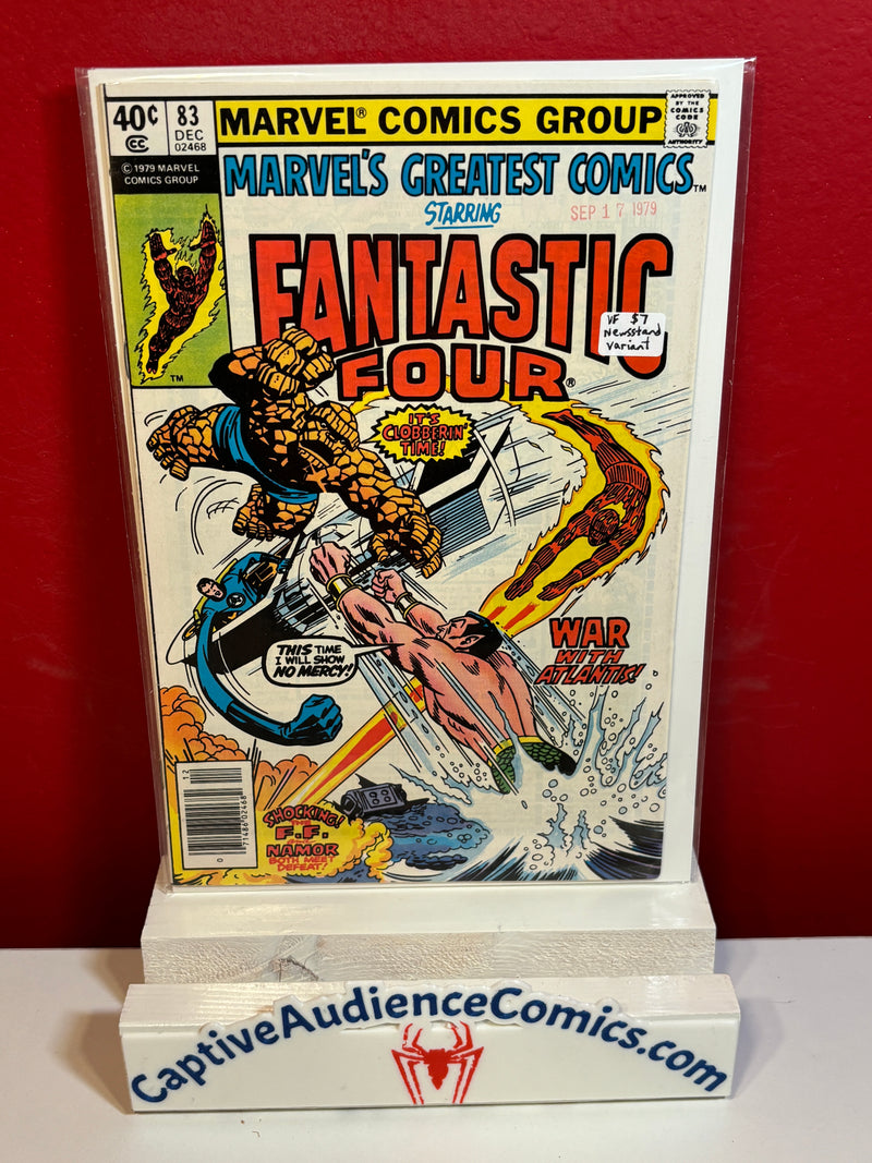 Fantastic Four, Vol. 1 #83 - Newsstand Variant - VF